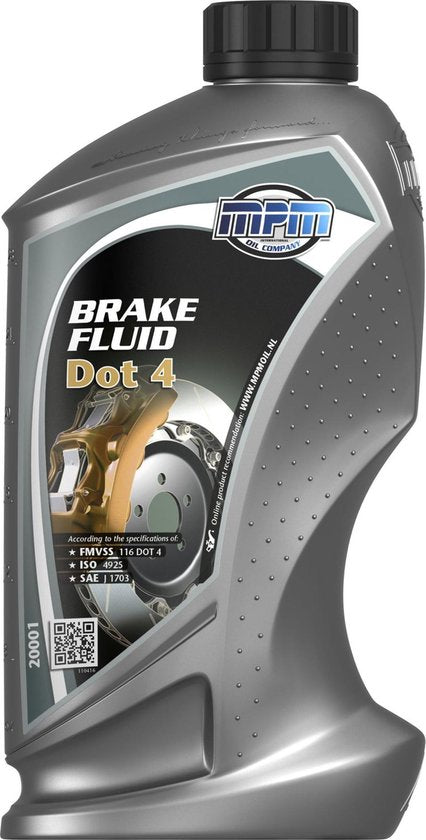 Universal Brake Fluid DOT 4 1 liter packaging