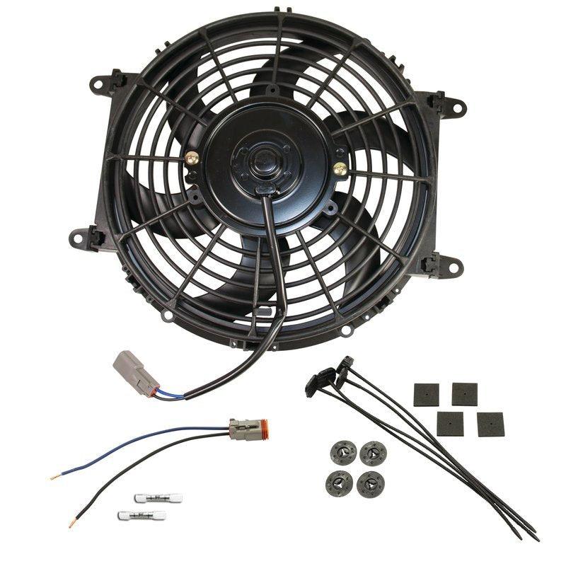 BD Diesel Universal Transmission Cooler Electric Fan Assembly - 10 inch 800 CFM - Berry Smink British Car Parts