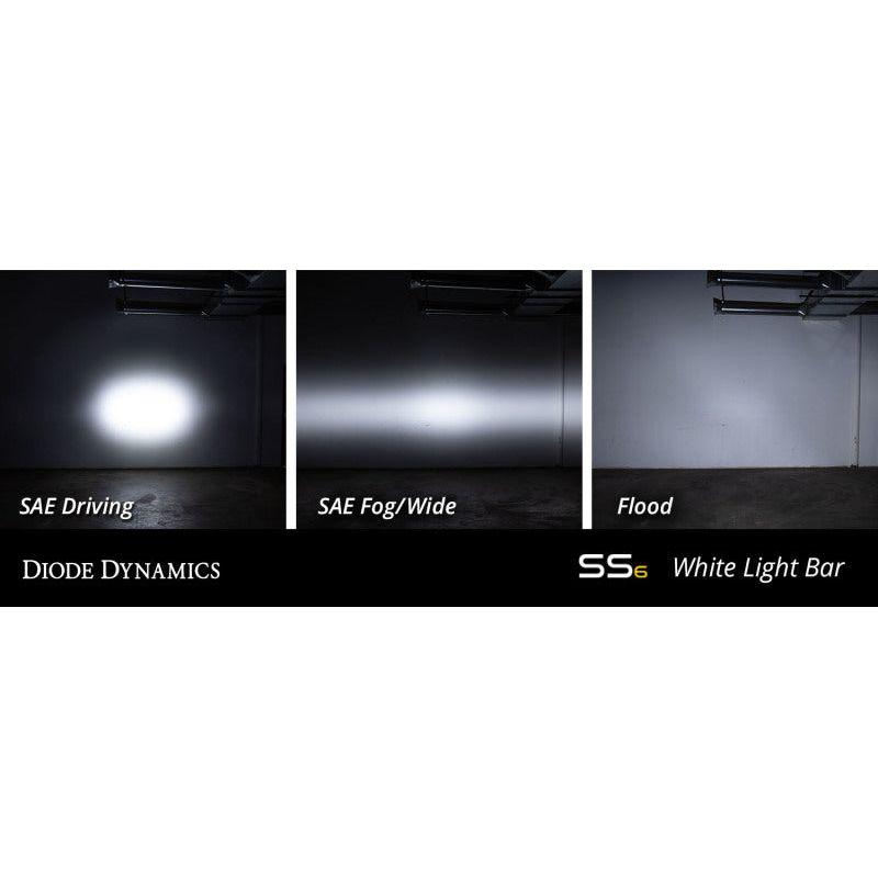 Diode Dynamics 12 In LED Light Bar Single Row Straight Clear Driving (Pair) Stage Series - Berry Smink British Car Parts