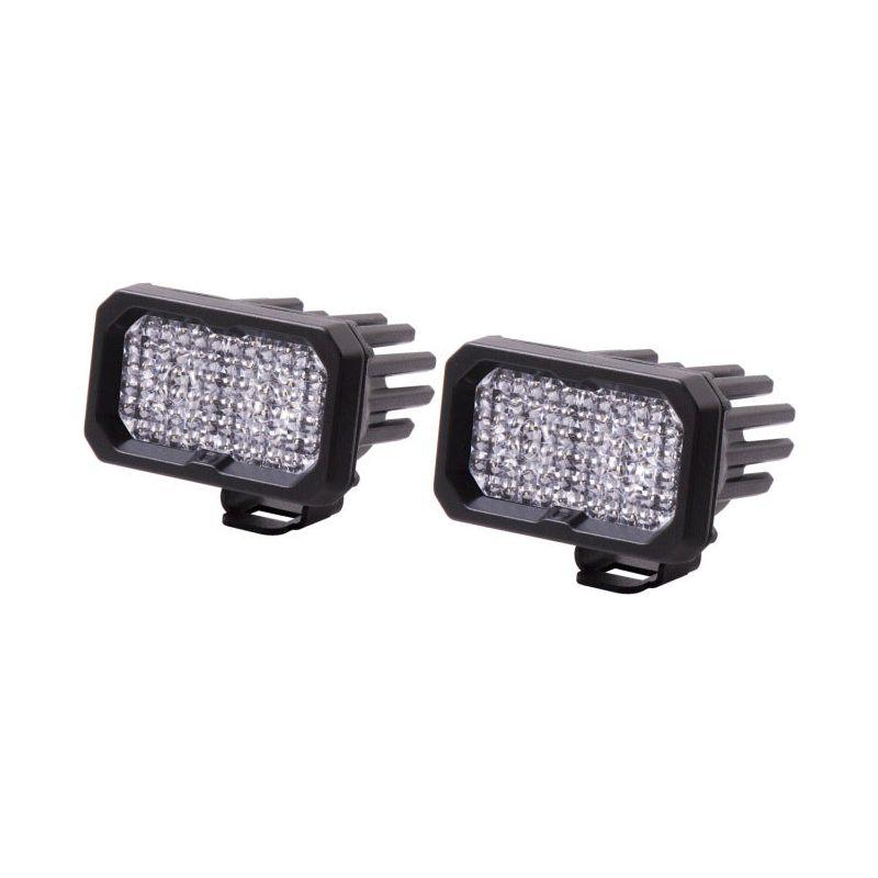 Diode Dynamics Stage Series 2 In LED Pod Sport - White Flood Standard WBL (Pair) - Berry Smink British Car Parts