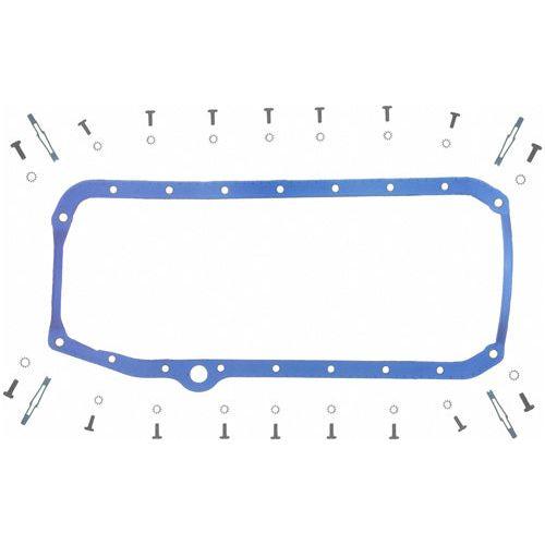 Oil Pan Gasket, 1 Piece, Small Block Chevy - SMINKpower.eu